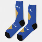 Kosovaanse vlag sokken (Links)