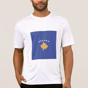 Kosovaanse vlag t-shirt