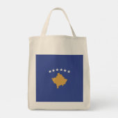 Kosovaanse vlag tote bag (Achterkant)
