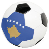 Kosovaanse vlag voetbal (Drie kwart)