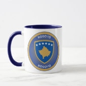 Kosovaarse Erfgoed Embleem Mok (Links)