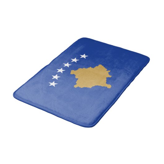 Kosovaarse vlag badmat (Gekanteld)