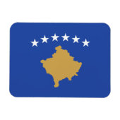 Kosovaarse vlag magneet (Horizontaal)