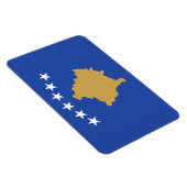 Kosovaarse vlag magneet (Rechterzijde)