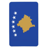 Kosovaarse vlag magneet (Verticaal)