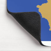 Kosovaarse vlag muismat (Hoek)