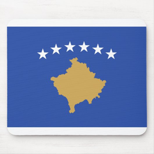 Kosovaarse vlag muismat (Voorkant)