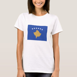 Kosovaarse vlag t-shirt