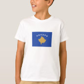 Kosovaarse vlag t-shirt (Voorkant)
