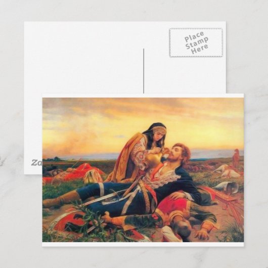 Kosovka Devojka - Uros Predic Briefkaart (Voorkant / Achterkant)