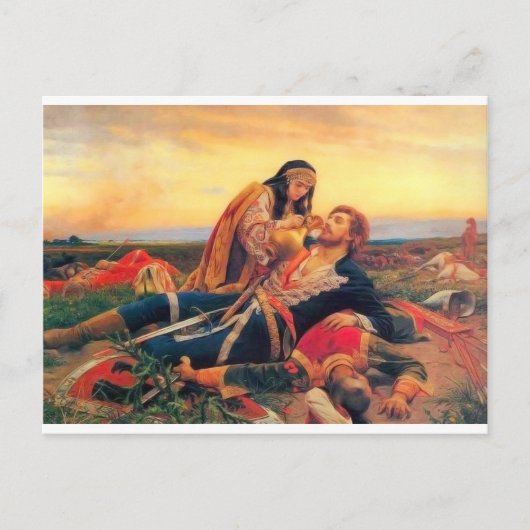 Kosovka Devojka - Uros Predic Briefkaart (Voorkant)