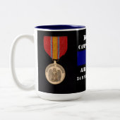 Kosovo Air Campaign Tweekleurige Koffiemok (Links)