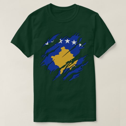 Kosovo Altijd T-shirt (Design voorkant)