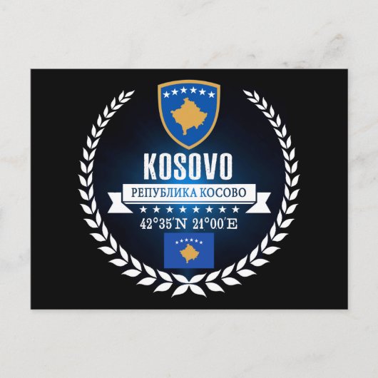 Kosovo Briefkaart (Voorkant)