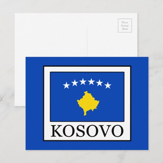 Kosovo Briefkaart (Voorkant / Achterkant)