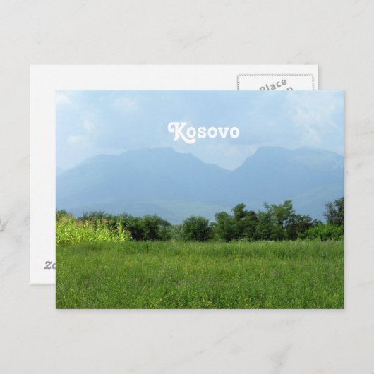 Kosovo Briefkaart (Voorkant / Achterkant)