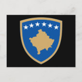 kosovo embleem briefkaart (Voorkant)