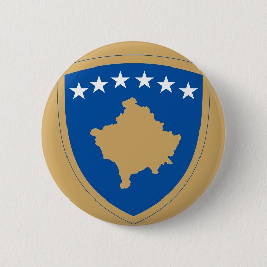 Kosovo embleem speldje (Voorkant)
