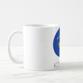 Kosovo Flag Travel Mug Koffiemok