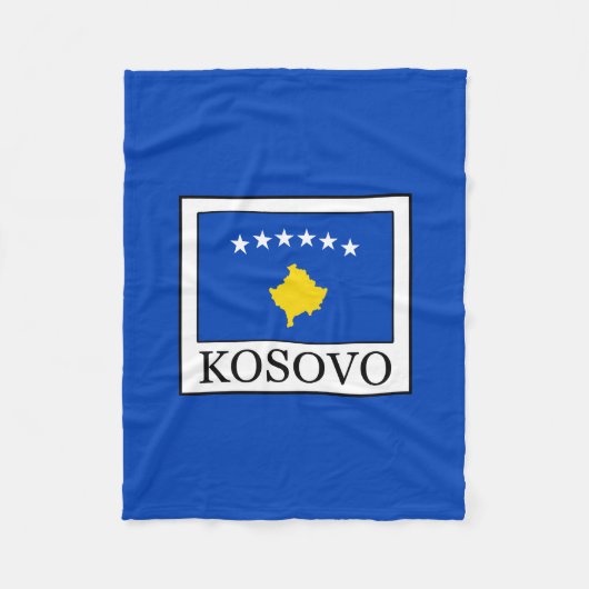 Kosovo Fleece Deken (Voorkant)