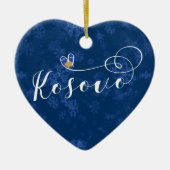 Kosovo Heart, Ornament met kerstbomen, Kosovo (Voorkant)