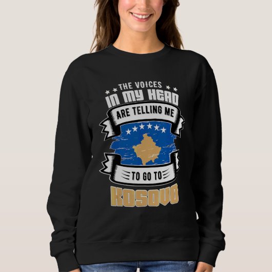 Kosovo in mijn hoofd trui (Voorkant)