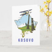 Kosovo kaart (Gele Bloem)