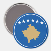 kosovo magneet (Voorkant / Achterkant)