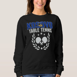 Kosovo Ping Pong Trots Kosovaarse Tafeltennis On Trui