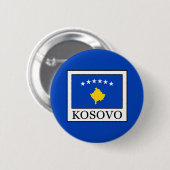 Kosovo Ronde Button 5,7 Cm (Voorkant /achterkant)