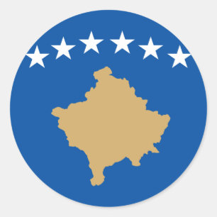 kosovo ronde sticker