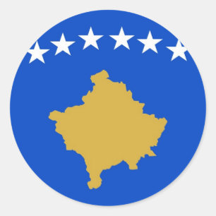 Kosovo Ronde Sticker