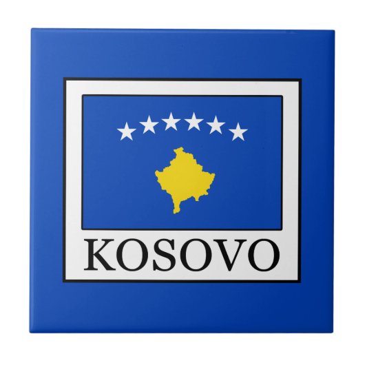 Kosovo Tegeltje (Voorkant)