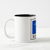 Kosovo Tweekleurige Koffiemok (Links)