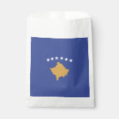 Kosovo vlag bedankzakje (Voorkant)