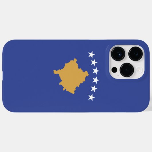 Kosovo vlag Case-Mate iPhone case (Achterkant (horizontaal))