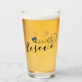 Kosovo Vlag hart, ik hou van Kosovo, Kosovo Glas