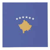 Kosovo vlag kubus (Rechts)