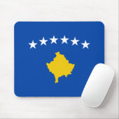 Kosovo-vlag Mousepad Muismat (Met muis)