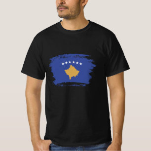 Kosovo vlag t-shirt
