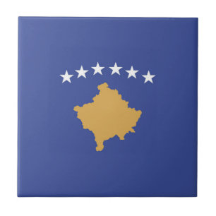 Kosovo vlag tegeltje