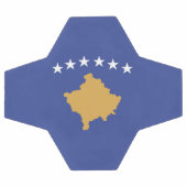 Kosovo vlag voetbal (Enkel)