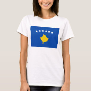 Kosovo vlag x kaart T-Shirt