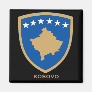Kosovo Wapenmunt Magnet