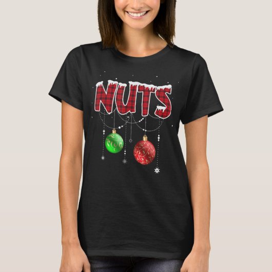 Kost Nuts met kerstcadeau T-shirt (Voorkant)