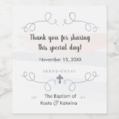 Kosta en Katerina Wijn Etiket (Enkel label)