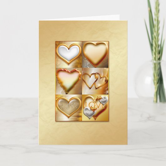 Kostbaar als Goud Feestdagen Kaart (Voorkant)