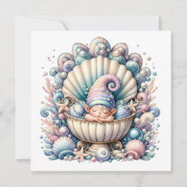 Kostbaar babethema - Uitnodiging