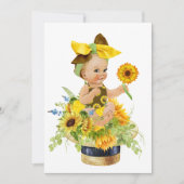 Kostbaar Baby shower of verjaardagsuitnodiging Kaart (Voorkant)