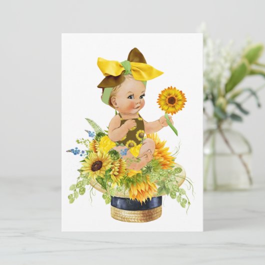 Kostbaar Baby shower of verjaardagsuitnodiging Kaart (Staand voorkant)